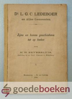 Ds. L.G.C. Ledeboer en zijne gemeenten