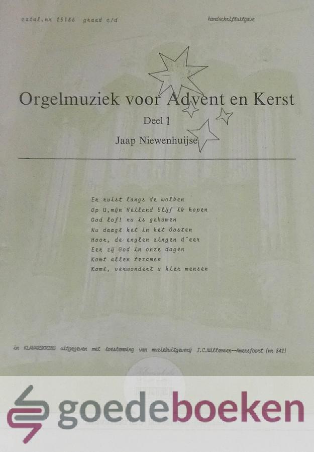 Orgelmuziek voor Advent en Kerst, deel 1, Klavarskribo *nieuw*