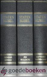 Statenbijbel, 3 banden met kanttekeningen