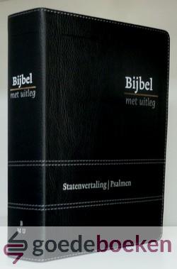 Bijbel met uitleg klein zwart flexcover *nieuw* 