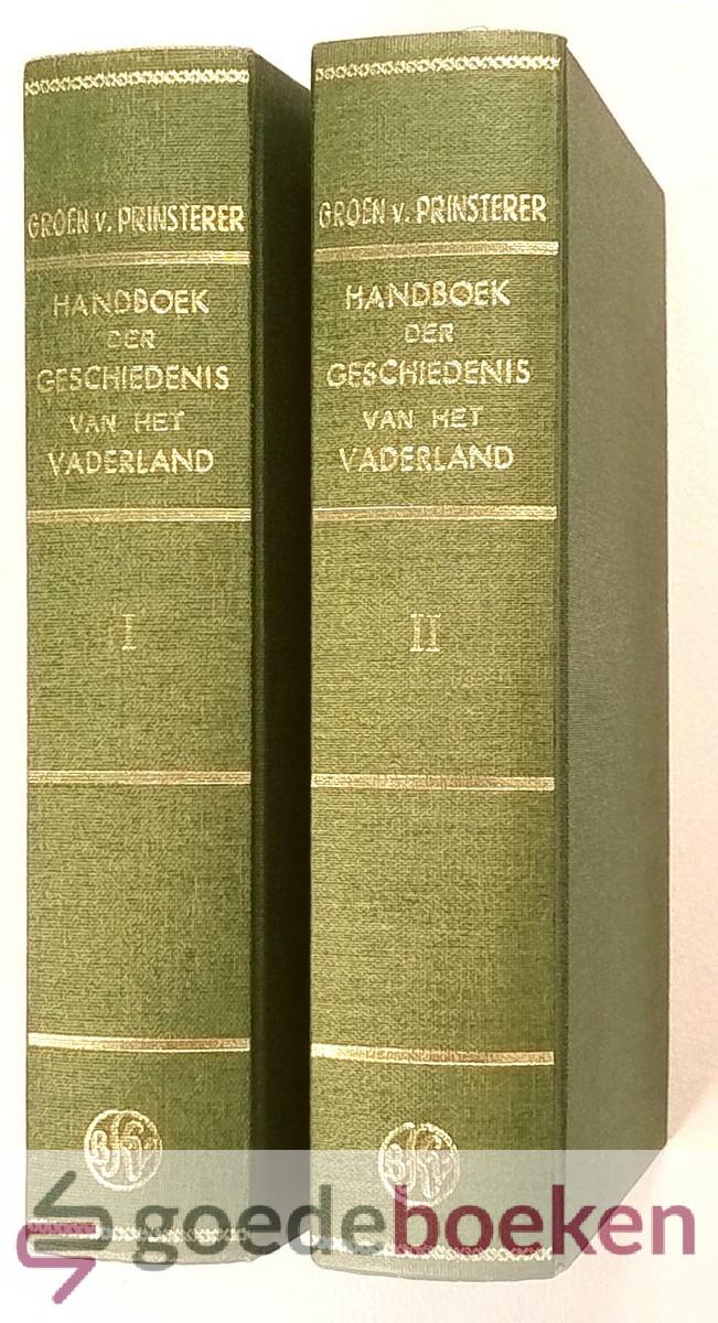 Handboek der Geschiedenis van het Vaderland, 2 delen compleet